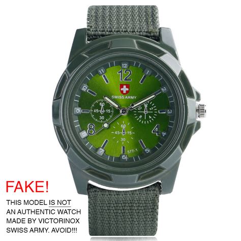 Spot Counterfeit and Fake Swiss Army Watches 